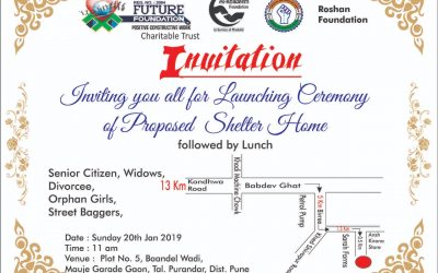 Proposed shelter home launching ceremony
