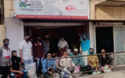 Supported Families of Fire Victims of Fashion Street, Pune